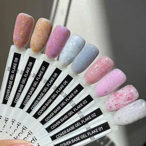 Cover Base Gel Flake №4 7ml Kodi Professional - Color Base