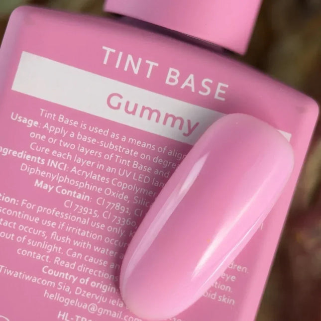 Cover Tint Base Color Gummy ’Bright pink’ 15 ml HEYLOVE - Color Base
