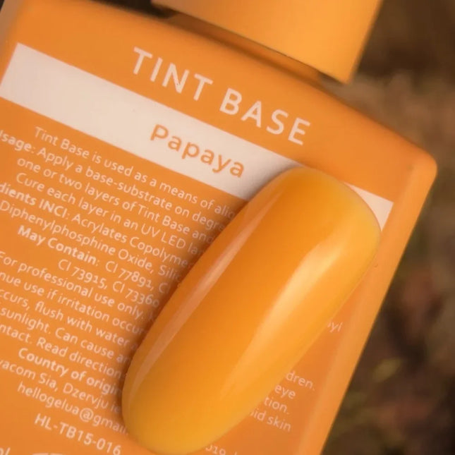 Cover Tint Base Color Papaya ’Yellow hot’ 15 ml HEYLOVE - Color Base