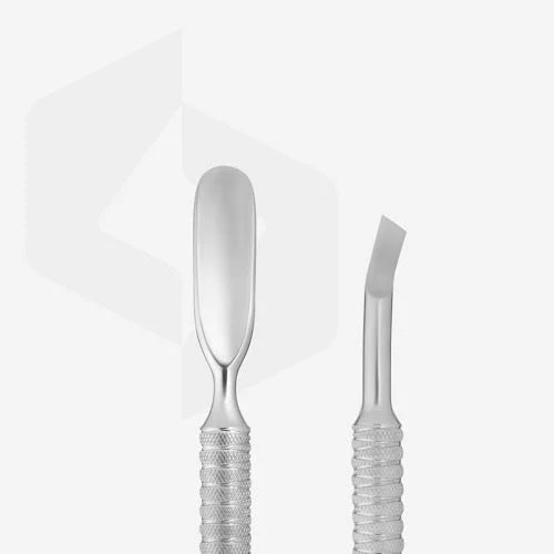 Cuticle pusher Staleks Pro Expert 30 Type 4.3 (rounded pusher and bent blade left side) PE-30/4.3 - Pusher
