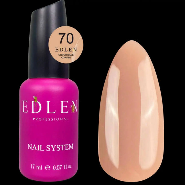 Edlen Cover Base Coffee №70 Latte Bătut 17ml