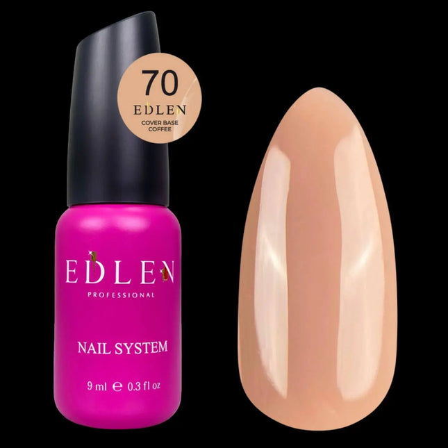 Edlen Cover Base Coffee №70 Latte Bătut 9ml