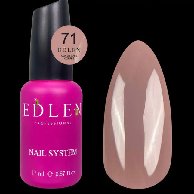 Edlen Cover Base Coffee №71 Cool Mocha 17ml