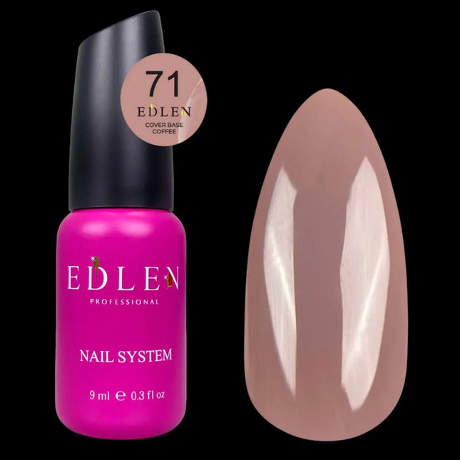 Edlen Cover Base Coffee №71 Cool Mocha 9ml