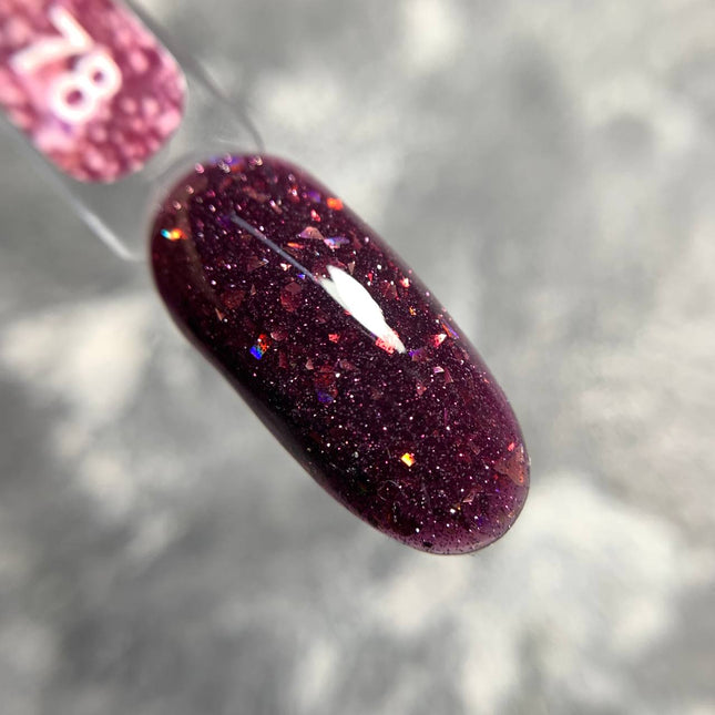 Edlen Cover Base Flash №78 mov tirian cu folie 9ml
