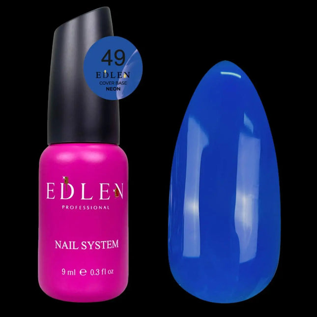 Edlen Cover Base Neon №49 Albastru 9ml