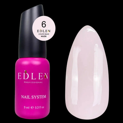Edlen Cover Base Nude №06 Milky Roz 9ml
