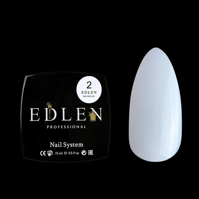 Gel de construcție Edlen №02 "Nude" Lapte 15ml