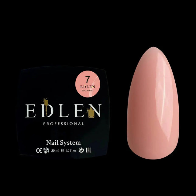Gel de construcție Edlen №07 "Nude" Piersică 30ml