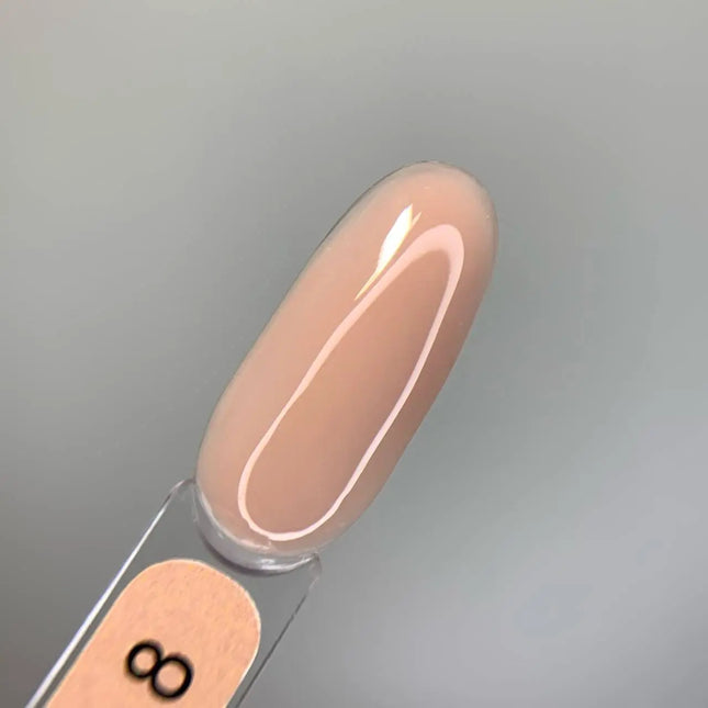 Gel de construcție Edlen №08 „Nude” Bej deschis 30ml