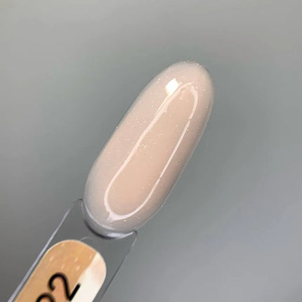 Гель для наращивания Edlen Builder Gel №22 «Принцесса» кремово-бежевый с шиммером 15 мл