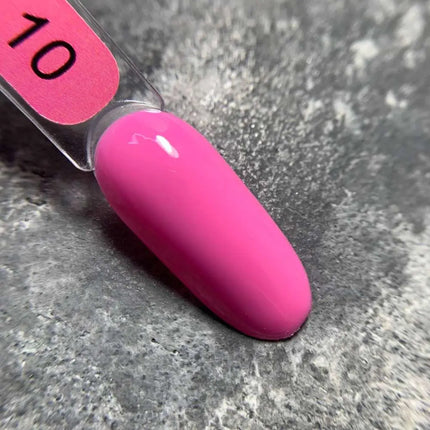 Oj de unghii semipermanent Edlen, culoarea nr. 10, roz închis, 9ml