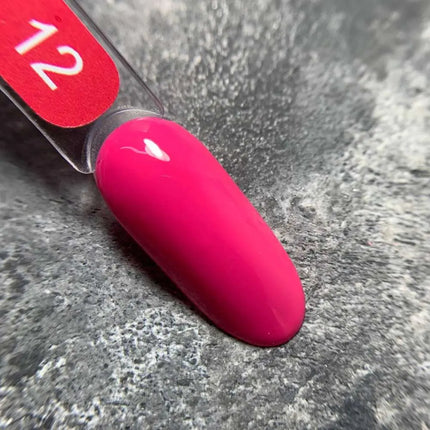 Ojă semipermanentă Edlen, nuanța №12 Magenta închis, 9 ml