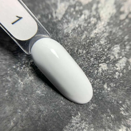 Гель-лак Edlen, колір №01 «Білий», 9ml