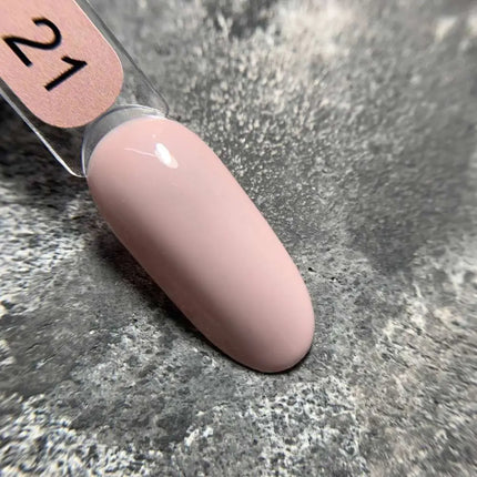 Oja semipermanentă Edlen, culoarea №21, email bej, 9ml