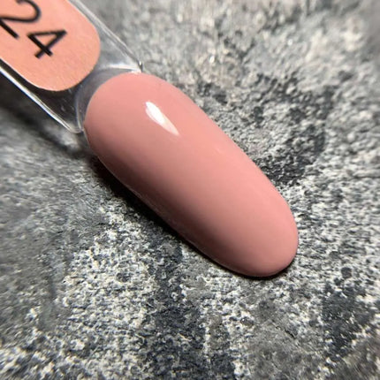 Ojă semipermanentă colorată Edlen №24 Roz Bej, 9ml
