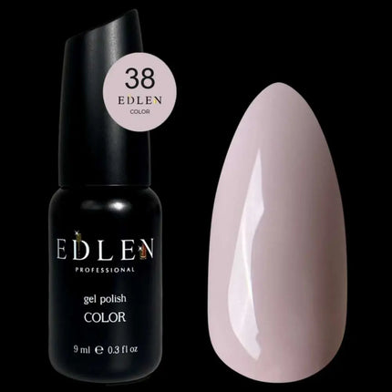 Гель-лак Edlen, колір №38 Milky Rose, 9 мл