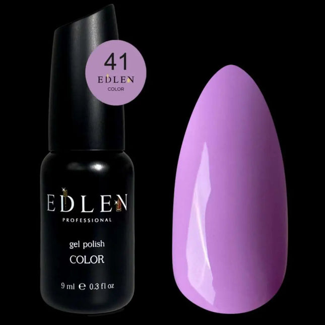 Edlen Gel Polish Color №41 Pink Lilac 9ml