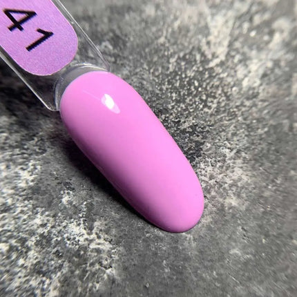 Гель-лак Edlen, колір №41 «Рожево-бузковий», 9ml