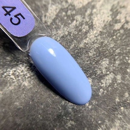 Гель-лак Edlen, колір №45 — блакитний із лавандовим підтоном, 9 мл