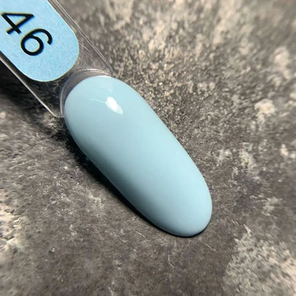 Гель-лак Edlen, колір №46 Milky Блакитний, 9ml