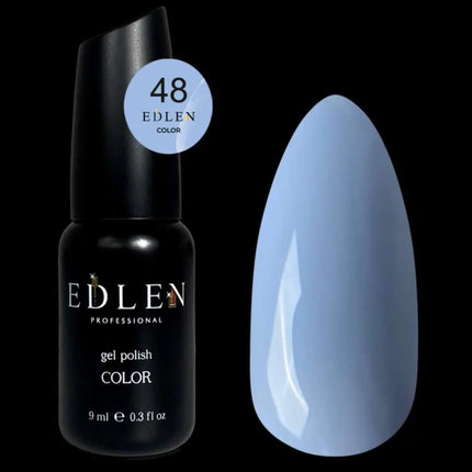 Гель-лак Edlen, колір №48, світло-блакитний, 9ml