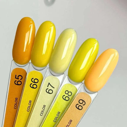 Гель-лак Edlen, цвет №69 «Светло-оранжевый», 9ml