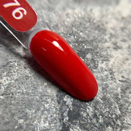 Гель-лак Edlen, цвет №76 Classic — красный, 9ml