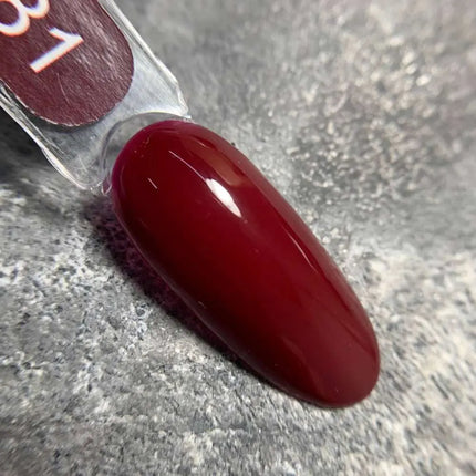 Гель-лак Edlen, колір №81 «Рубін», 9 мл