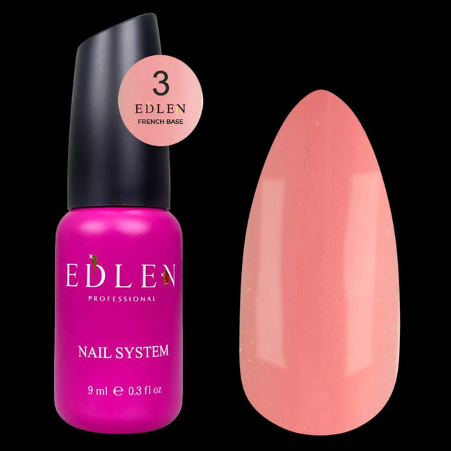 Edlen French Base Flash №3 Piersică 9ml