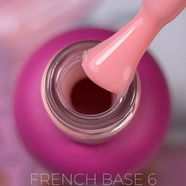 Edlen French Base Flash №6 Nude Roz 9ml