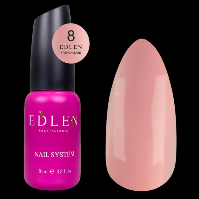 Edlen French Base Flash №8 Roz Caramel 9ml