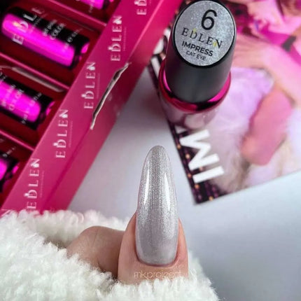 Edlen Cat Eye Impress Nr. 6 Lavandă pală 9ml