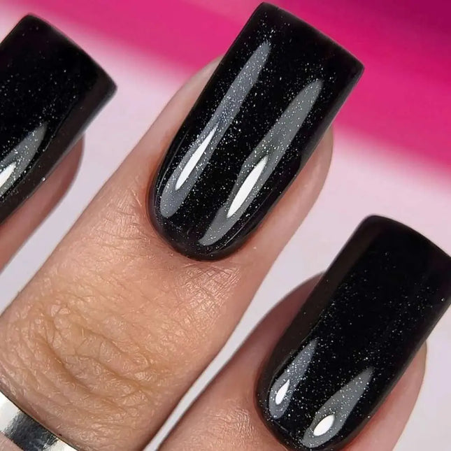 Edlen Top Crystal UV cu sclipici argintiu 9ml