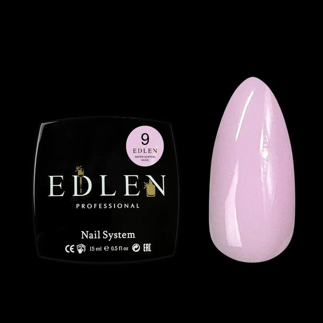 Edlen Water Acrygel №09 Cold Roz 15ml