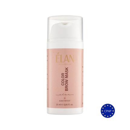 ELAN COLOR BROW MASK: 2-in-1 Toning Eyebrow Mask 11 AMETHYST - Eyebrow color mask