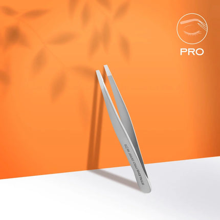Eyebrow tweezers Staleks Pro Expert 10 Type 2 TE-10/2 - Eyebrow tweezers