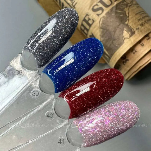 Saga Fiery Gel Polish №39 Темно-синій 9ml