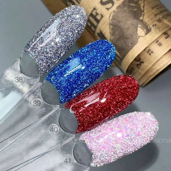 Saga Fiery Gel Polish №39 Темно-синій 9ml