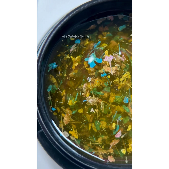 Flower Gel №5 5 ml Saga Professional - Gel paint