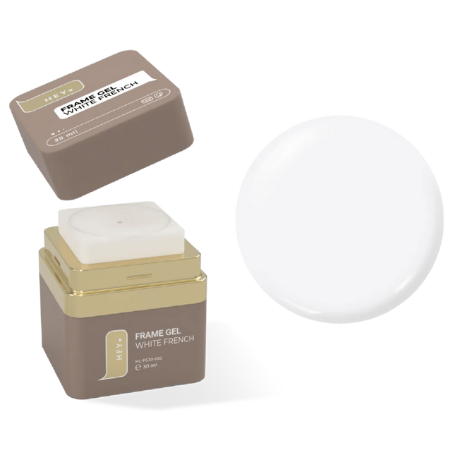 Frame Gel White French 30 ml HEYLOVE - Gel
