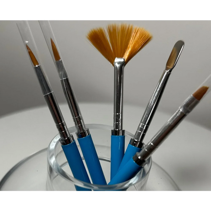 Gel Brush Set 5psc - Nail Art Brushes
