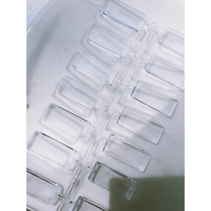 Gel display rectangle - Nail display tips