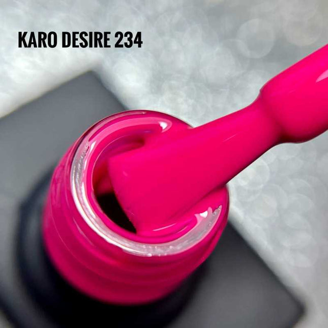 Гель-лак Desire 230 Safety orange 8ml KARO