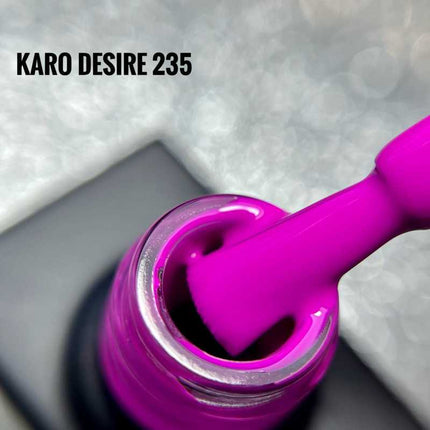 Gel Polish Desire 235 Bright Purple 8ml KARO