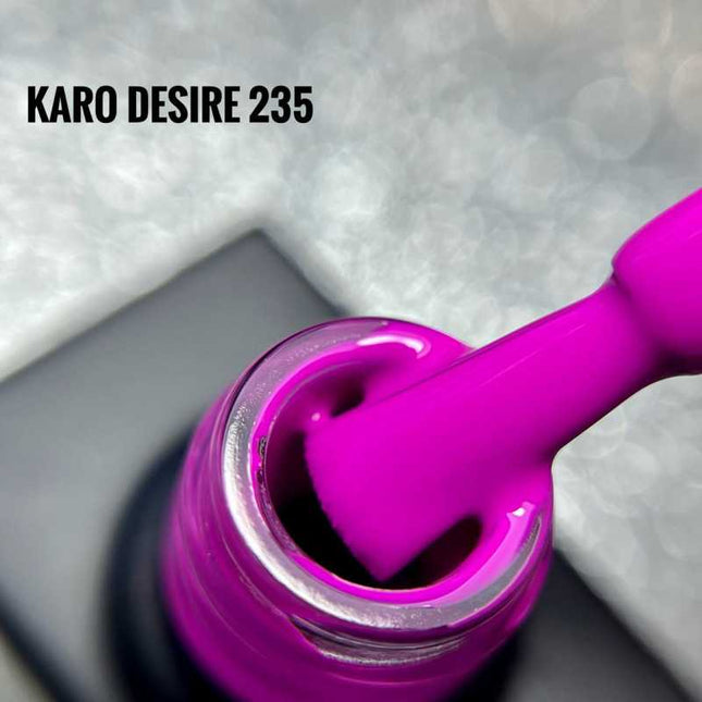 Гель-лак Desire 230 Safety orange 8ml KARO