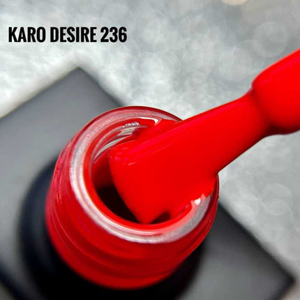 Lac de unghii gel Desire 230 Safety orange 8ml KARO