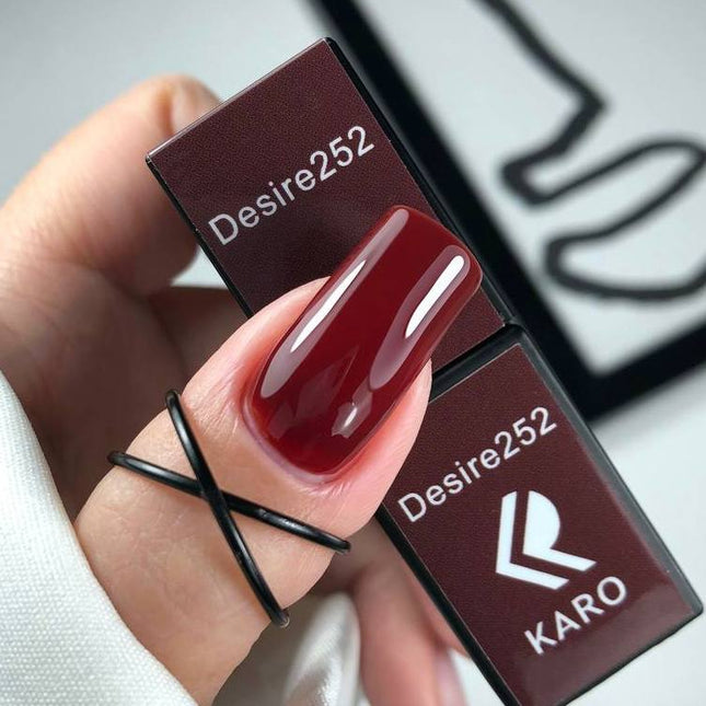 Гель-лак Desire 230 Safety orange 8ml KARO