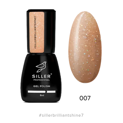 Gel Polish Brilliant Shine №7 8 ml Siller - Gel Nail Polish