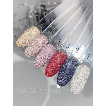 Gel polish Fiery №5 9 ml Saga Professional - Gel Nail Polish